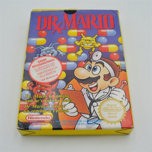 Dr. Mario - FAH - Komplet i Boks (B Grade) (Genbrug)